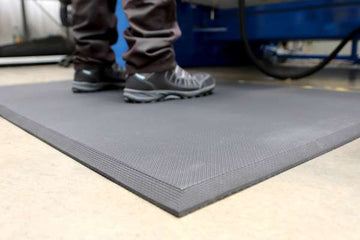 Hygienic Anti-Fatigue Mat - Full View - Close Up